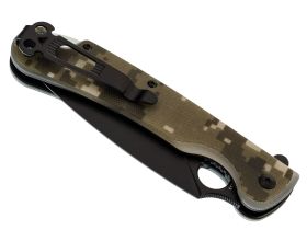 Складной нож Daggerr Arrow Camo DLC, сталь D2, рукоять G10