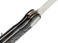 Складной нож Dr.Tech W3897MG, сталь D2, рукоять микарта, Pattern gray