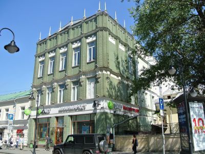 Доходный дом с магазином, 1908-1909 гг., архитектор Ф.О.Шехтель