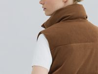 Вельветовый жилет, Желтый