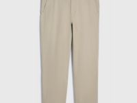 Брюки из твила, Бежевый