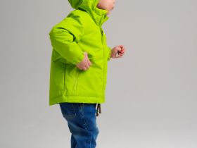 Куртка детская текстильная с полиуретановым покрытием для мальчиков (ветровка)