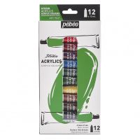 Набор акрила Pebeo "Studio Acrylics" 12 цв* 12 мл