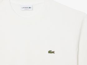 Мужская хлопковая футболка Lacoste из смеси льна
