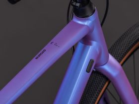 Шоссейный велосипед Cube Nuroad EX, год 2026, цвет Синий-Фиолетовый, ростовка 20