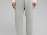 Трикотажные брюки прямого кроя