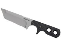 Шейный нож Cold Steel Mini Tac Tanto, сталь AUS-8A, рукоять Griv-Ex, черный