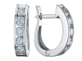 Серьги из белого золота э4712сг03135900