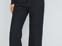 Джинсы клёш, Синий