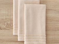 Комплект махровых полотенец Laura, бежевый