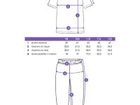Комплект трикотажный для мальчиков: фуфайка (футболка), брюки