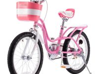 Детский велосипед Royal Baby Little Swan 18, год 2022, цвет Розовый