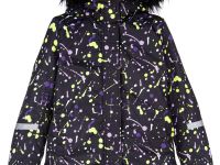 Куртка текстильная с полиуретановым покрытием для девочек