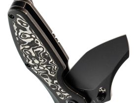 Складной нож Kansept Baba Yaga, сталь CPM 20CV, рукоять титан/карбон