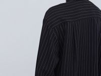 Свободная блузка из лиоцелла, Черный