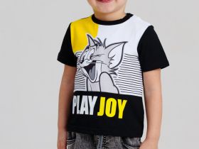 Фуфайка детская трикотажная для мальчиков (футболка)