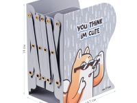 Подставка для книг MESHU "Good Boy", 3 отделения, раздвижная