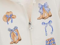 Толстовка на молнии для маленькой девочки