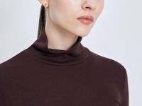 Водолазка приталенного силуэта