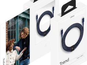 Кабель uBear Trend USB-C / USB-C 2,4 м Синий