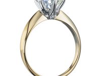 Кольцо из белого золота с бриллиантом э4801кц11240366