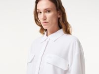 Женская рубашка Lacoste из тенселя