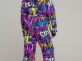 Комбинезон текстильный с полиуретановым покрытием для девочек