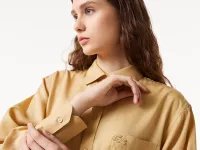 Женская рубашка Lacoste с нагрудным карманом