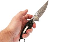 Складной нож Steelclaw Бот, сталь VG-10/дамаск, рукоять G10