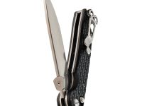 Складной нож Daggerr Dropet DL, сталь 8Cr14MoV, рукоять термопластик FRN, черный