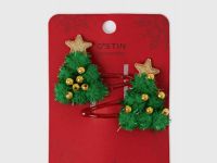 Набор заколок для волос для девочек, 2 шт., Зеленый