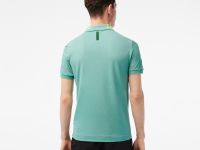 Мужское поло Lacoste приталенного кроя из эластичного хлопка