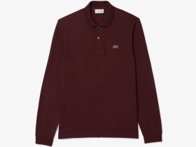 Мужское поло Lacoste L.13.12 классического кроя из хлопка