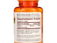 Sundown Naturals, Витамин C, 500 мг, 100 таблеток