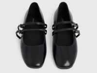 Балетки для девочек, Черный