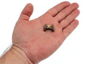 Бусина Gamepad, латунь