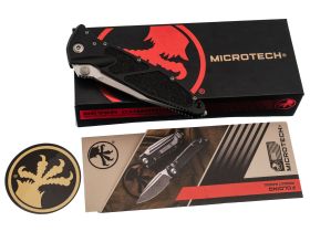 Складной нож Microtech Socom Elite 160-10, сталь M390, рукоять черный алюминий
