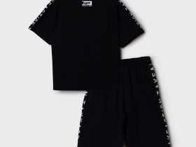 Комплект трикотажный для мальчиков: фуфайка (футболка), шорты