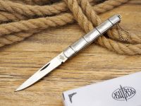 Складной нож-брелок Витязь B5240, сталь 65Х13, рукоять сталь