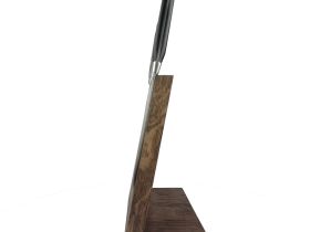Подставка для ножей магнитная Woodinhome KS002XSOB, дуб, коричневый