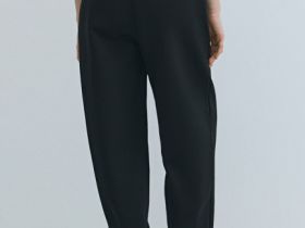 Брюки О-силуэта, Черный