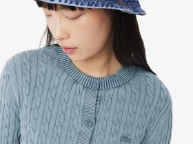 Женский кардиган Lacoste из органического хлопка