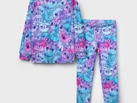 Термокомплект трикот. для девочек: фуфайка (футболка) с длин. рук, брюки для эпизод. использования