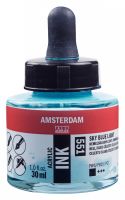 Чернила акриловые Talens "Amsterdam" 30 мл №551 Небесно голубой
