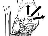 Шипы для контактных педалей Shimano SH56 (multi release) (серебристый без шайбы)