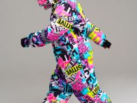 Комбинезон текстильный с полиуретановым покрытием для девочек