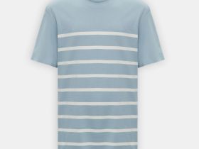 Футболка из хлопка в полоску