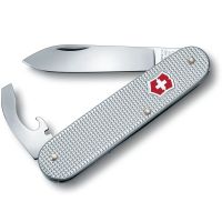 Нож перочинный Victorinox Alox Bantam, сталь X50CrMoV15, рукоять 6061 T-6 Aluminium, серый
