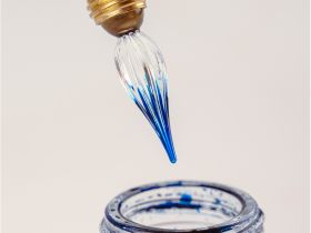 Ручка-перо стеклянная для каллиграфии Малевичъ