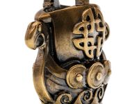 Бусина для темляка Драккар, латунь